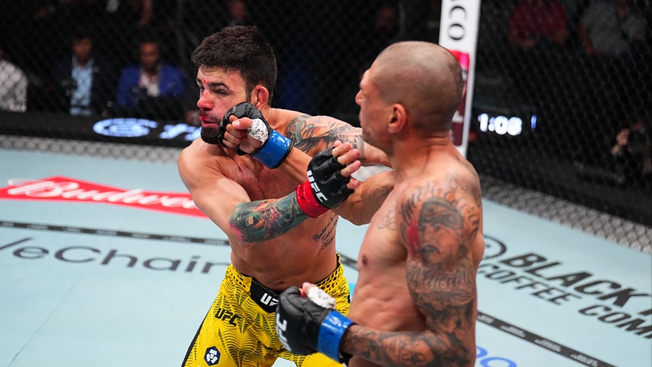 #UFCVegas118 "Tengo manos duras, pero también Jiu Jitsu": Edgar Chairez