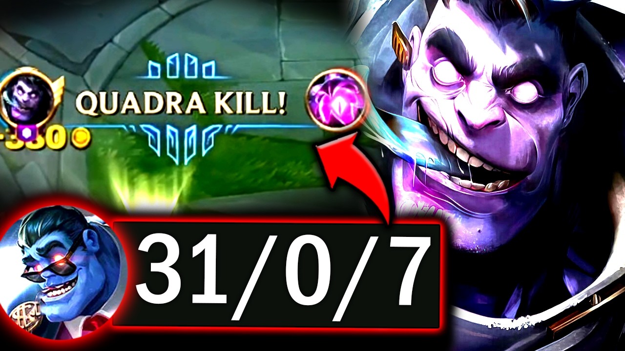 MUNDO TOP IS A TOXIC 1V5 TOPLANER.. SLEEPER OP! (QUADRA KILL) - 2026 Mundo TOP Gameplay Guide