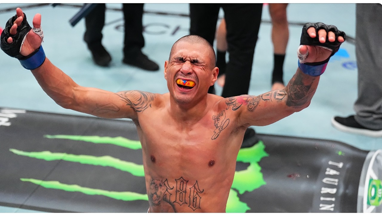#UFCVegas118 "Amá, soy Top 15": Edgar Cháirez background