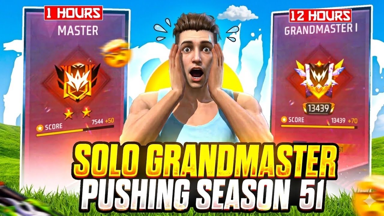 Pushing Solo Br Rank For Grandmaster in Last 7 Days | Solo Br Rank Push Tips And Tricks | Season 51