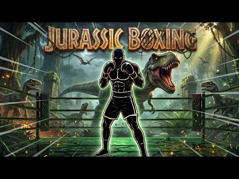 🦖 JURASSIC BOXING: Dino Rush Arena 🥊⚡ Rhythm Workout Game | Punch to the Beat & Survive the T-REX!