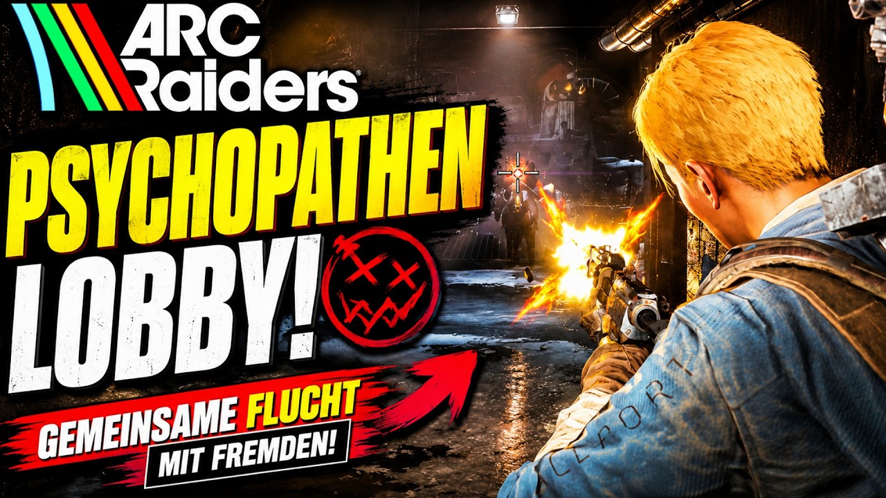Diese ARC Raiders Lobby bestand nur aus PSYCHOPATHEN - Gemeinsame FLUCHT mit FREMDEN - ARC RAIDERS