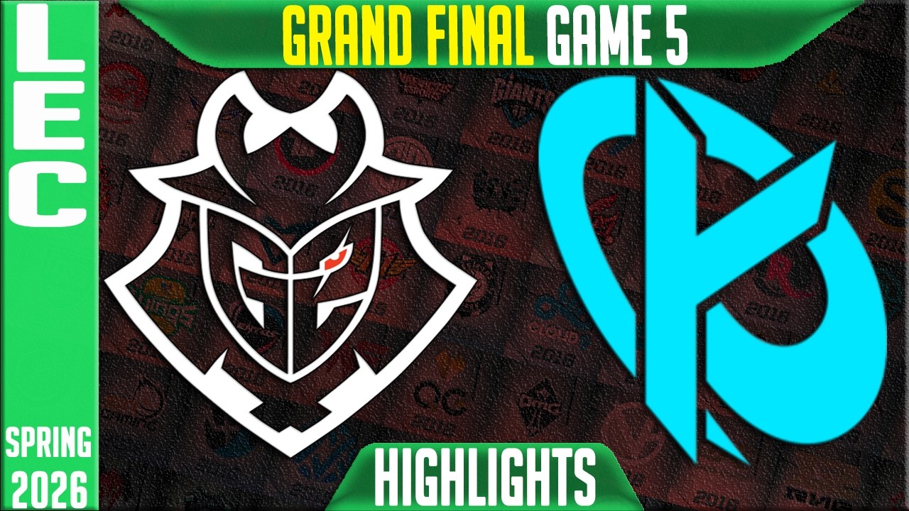 G2 vs KC Highlights Game 5 | Grand Final LEC Playoffs 2026 | G2 Esports vs Karmine Corp G5