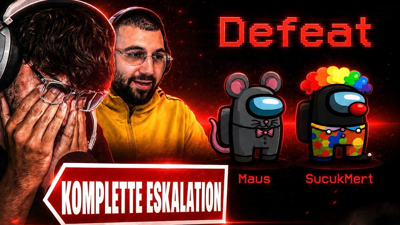 DIESER SQUAD IST KOMPLETT ESKALIERTđđ€Ź AMONG US mit Mert, Danny, Rohat, Ali & Co.đ€Żđ„ | EliasN97 Uncut