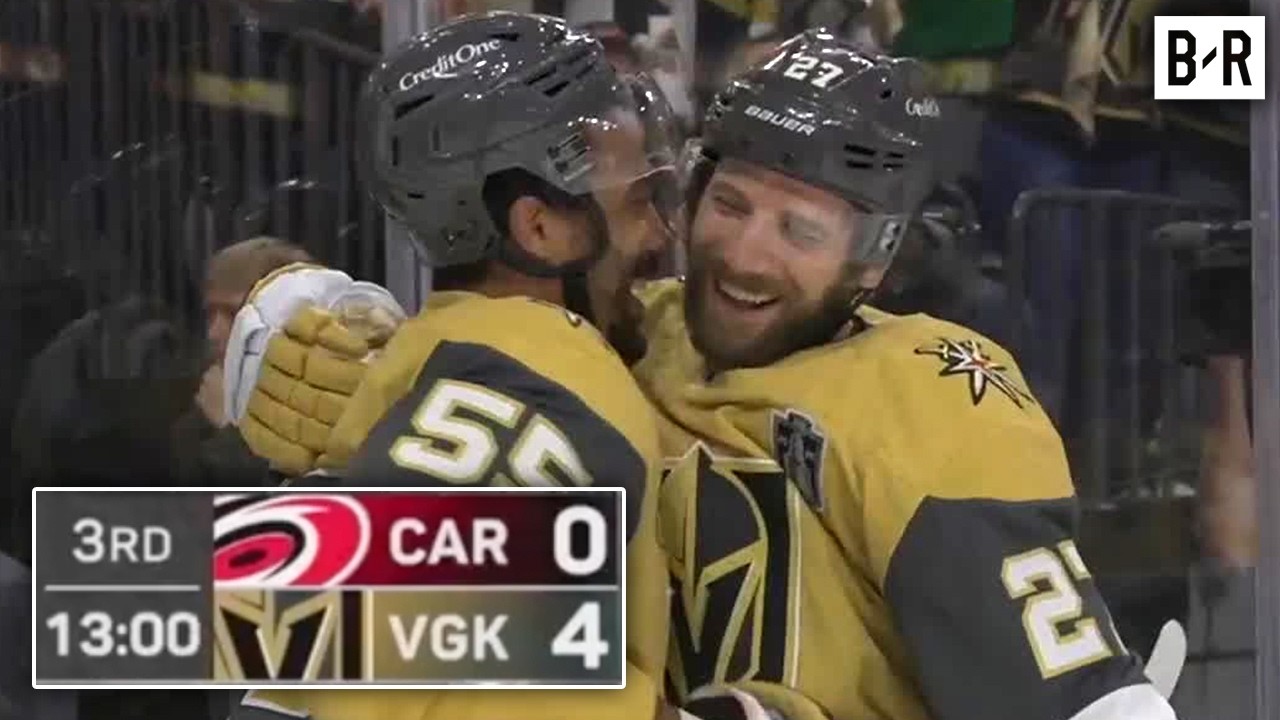 HISTORIC Comeback Falls Short 🍿 Golden Knights vs. Hurricanes - Game 3 Ending backdrop
