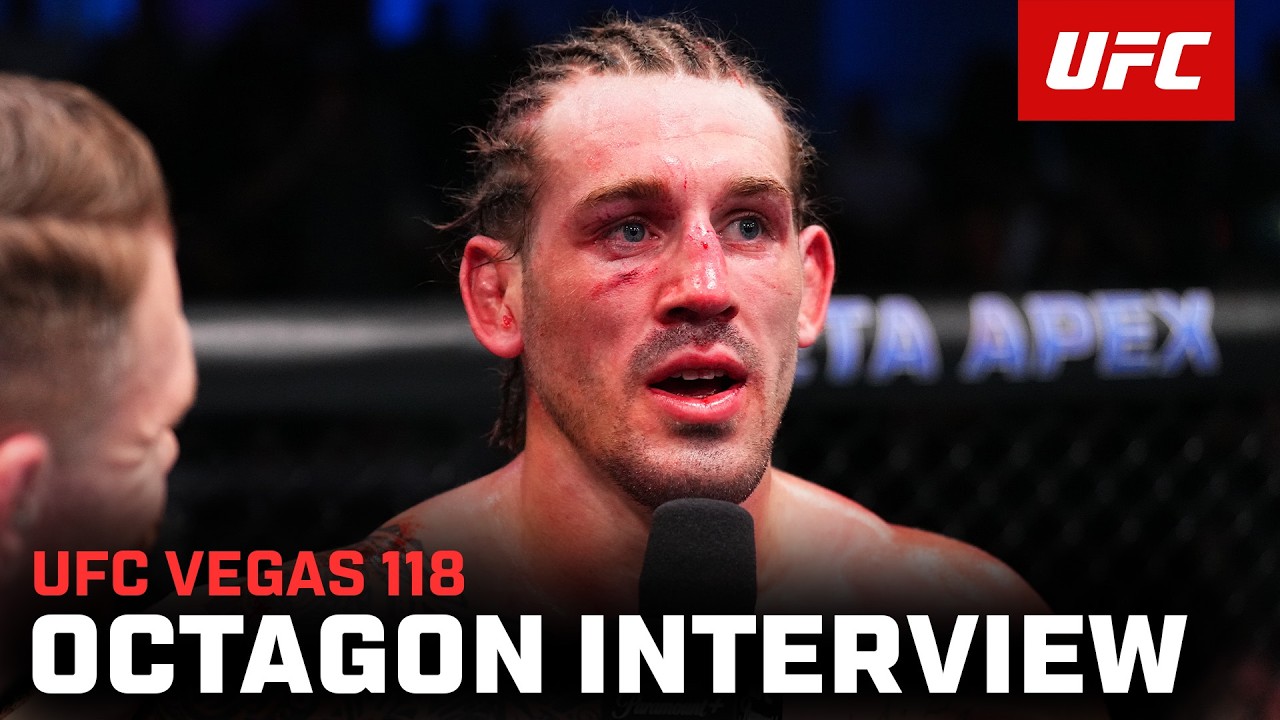 Brendan Allen Octagon Interview | UFC Vegas 118 backdrop