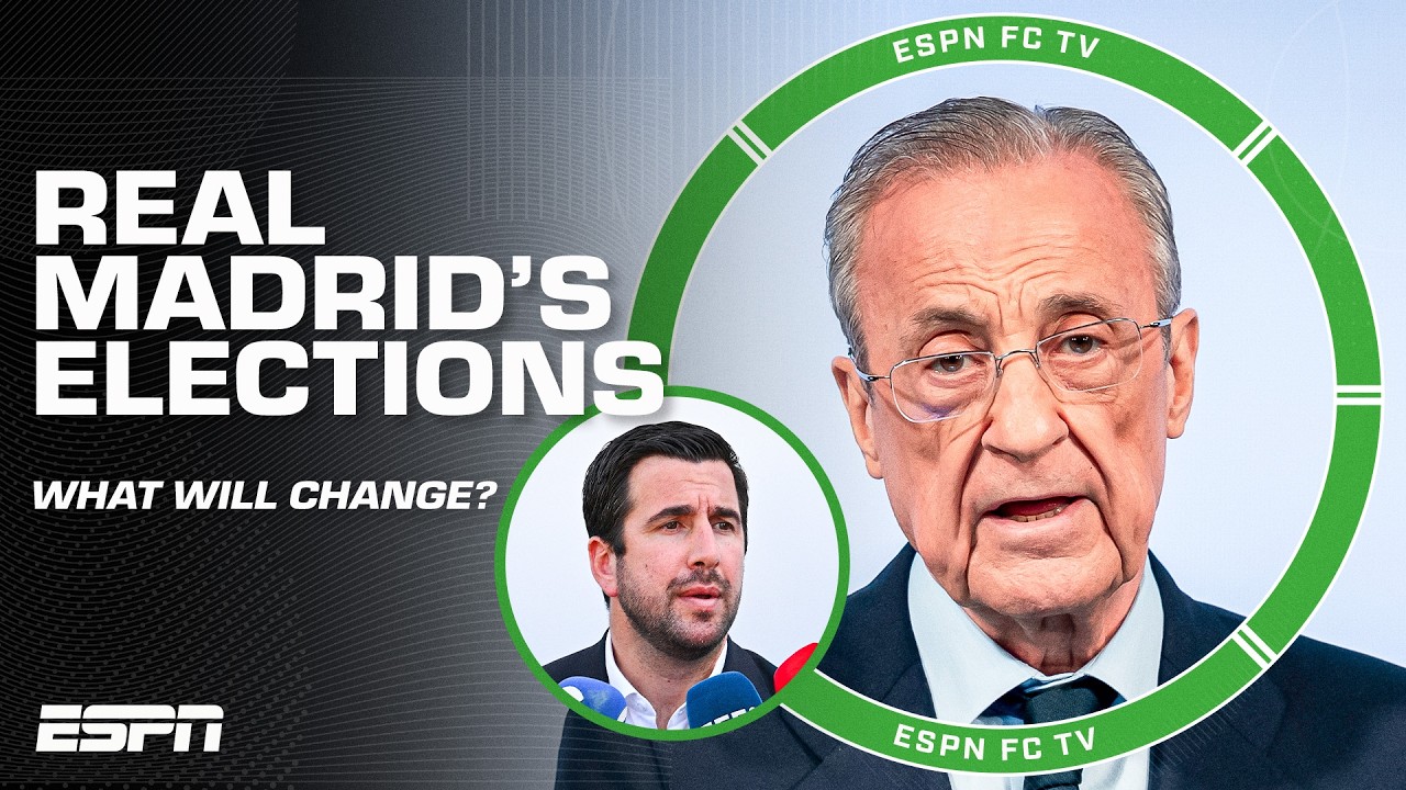 Florentino Perez expected TO WIN Real Madrid presidency π¨ | ESPN FC backdrop