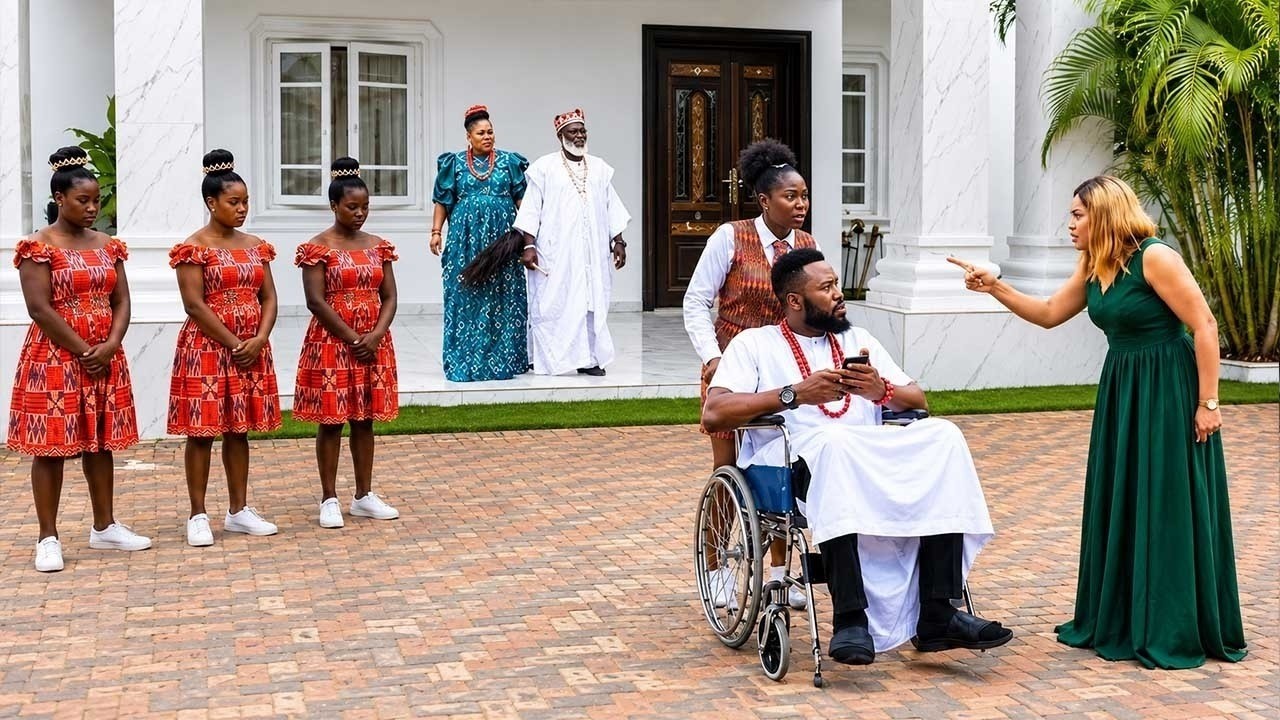 The Princess Left Him Because He Was Cripple But A Common Maid Took Care Of Him & He Fell For Her