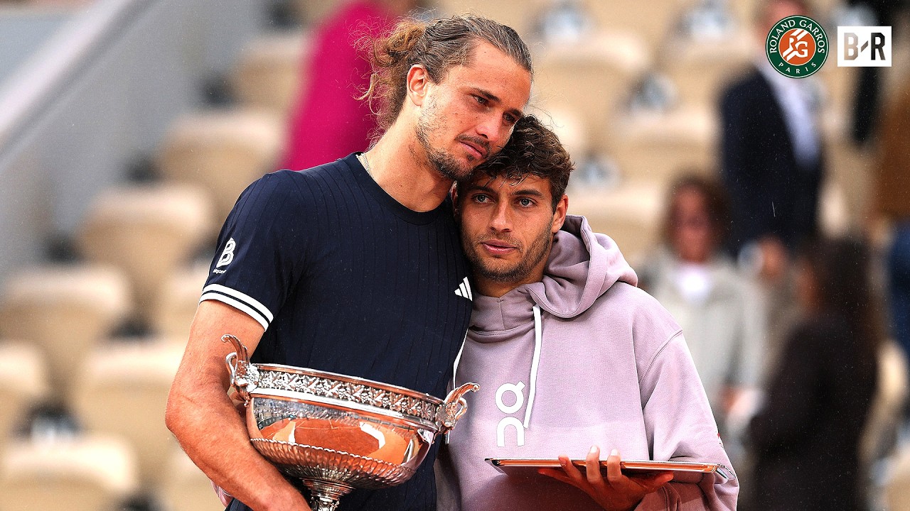 Trophy Presentation - Alexander Zverev & Flavio Cobolli | Roland-Garros 2026