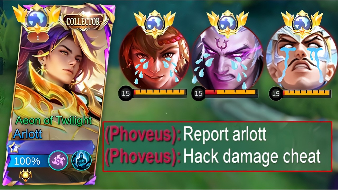 HOW TO DEAL WITH THIS ANNOYING FIGHTER USING ARLOTT! | BEST 1 SHOT BUILD ARLOTT - MLBB
