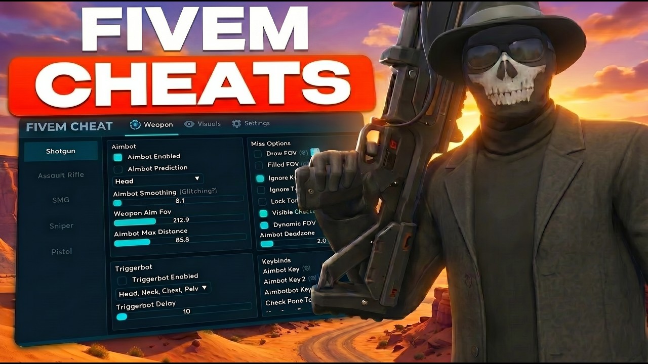 New Cheats for FIVEM Its Free: Best Hack For Undetected Cheat Menu 2026