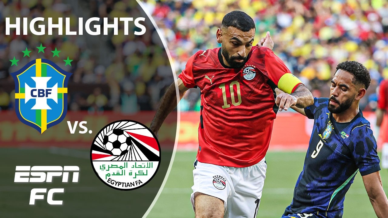 Brazil vs. Egypt | Full Game Highlights | ESPN FC backdrop