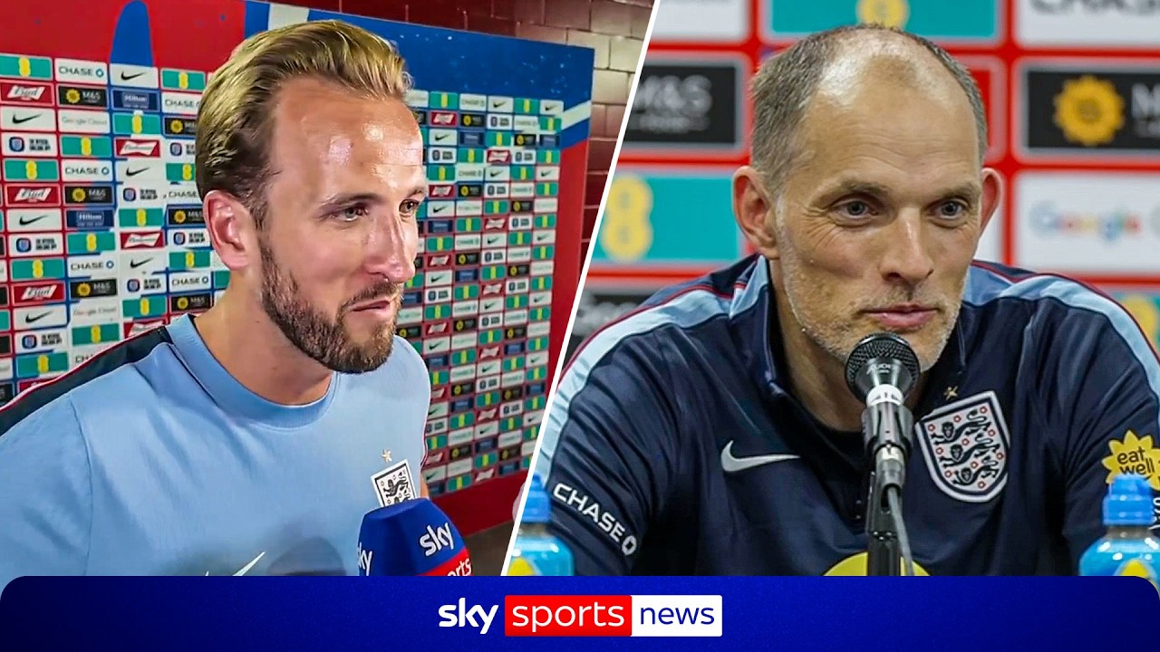 Thomas Tuchel and Harry Kane react to England's win in World Cup warm-up game against New Zealand