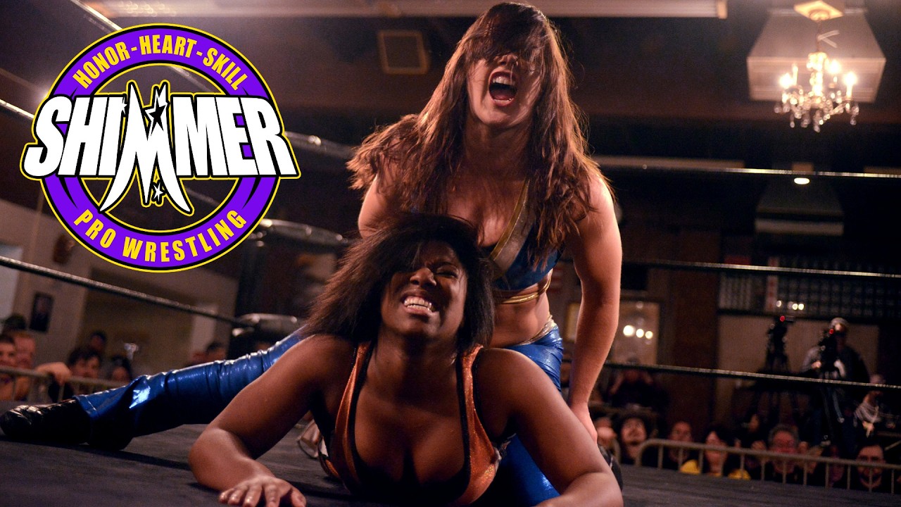 Athena vs. Nikki Storm - SHIMMER 67 - Women's Wrestling