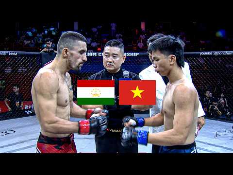 GULMAMADOV vs NGUYÊN PHÚC | 3 hiệp tra tấn thể lực kinh điển với tay đấm Trung Á backdrop