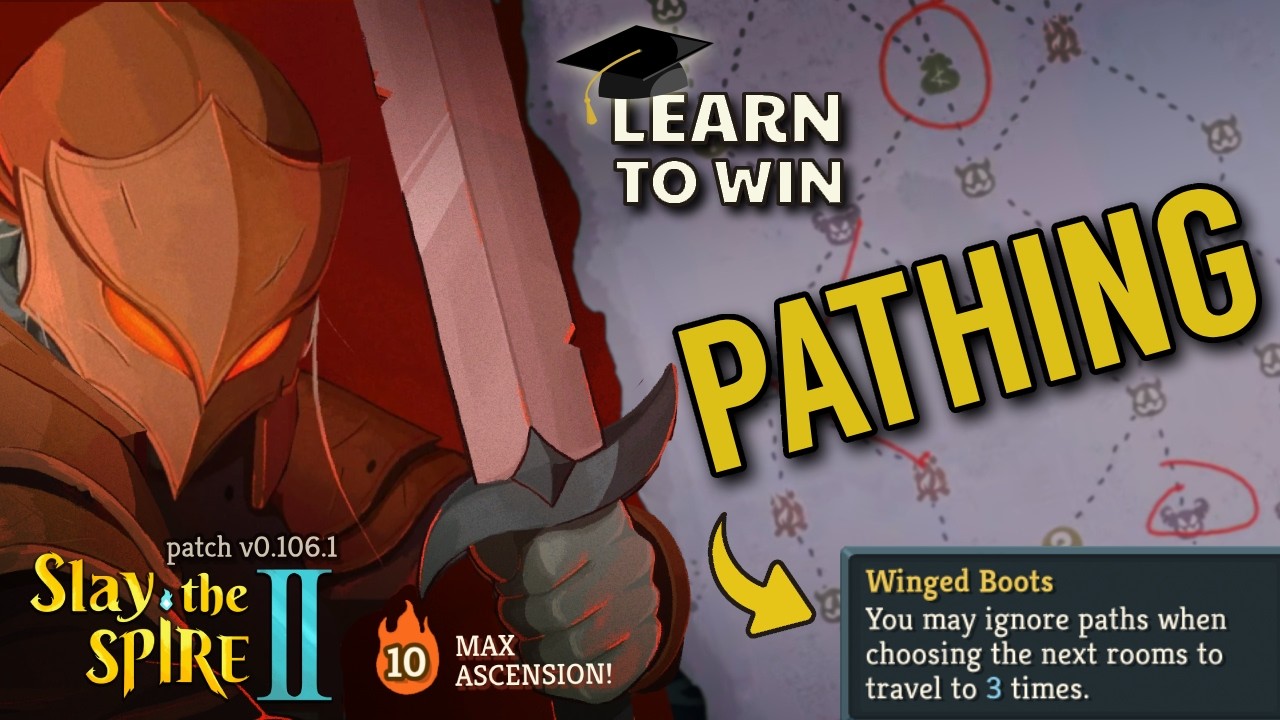 Pathing matters more than you think | Ascension 10 Ironclad | Slay the Spire 2 backdrop
