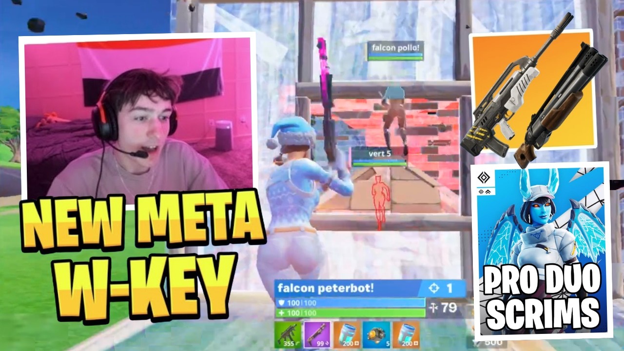PeterBot W-Keys FIRST PRO Scrims in Chapter 7 Season 3! backdrop