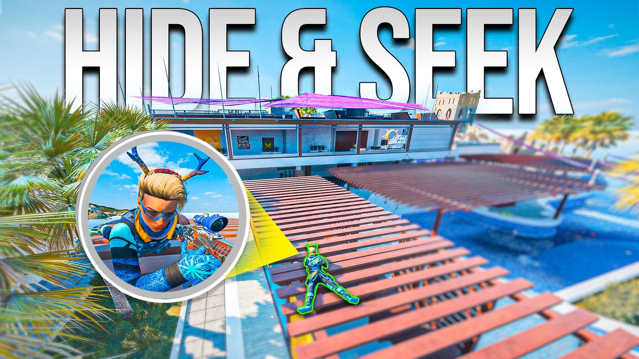 Extreme R6 Hide & Seek 1v1 - Sern vs Natedog