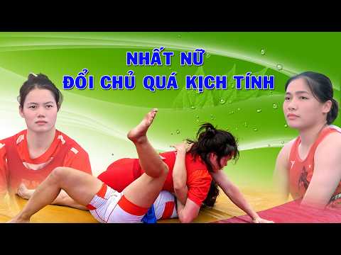 NHẤT NỮ ĐỔI CHỦ KHỦNG KHIẾP NHƯ THẾ NÀO Women's wrestling #vatnamnu background