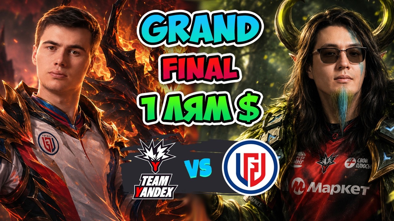 Grand FINAL 1 лям💲 Team Yandex vs LGD - BLAST Slam VII