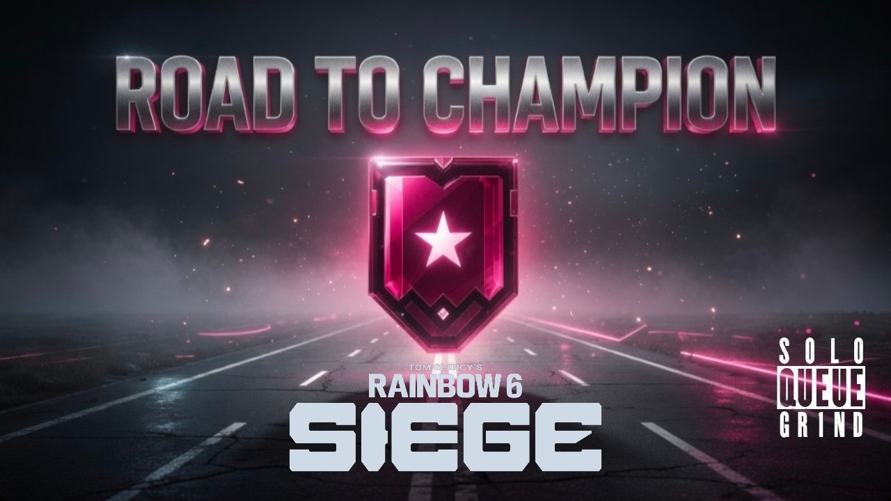 Road To Champion | No Stack, No Excuses | Rainbow Six Siege LIVE