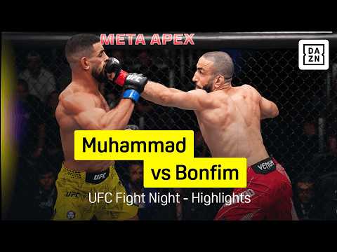 Belal Muhammad vs Gabriel Bonfim | UFC Fight Night | DAZN Highlights
