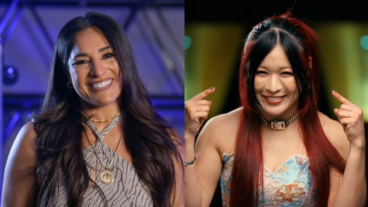 Raquel Rodriguez & Iyo Sky Backstage Segments: Raw June 8 2026 background