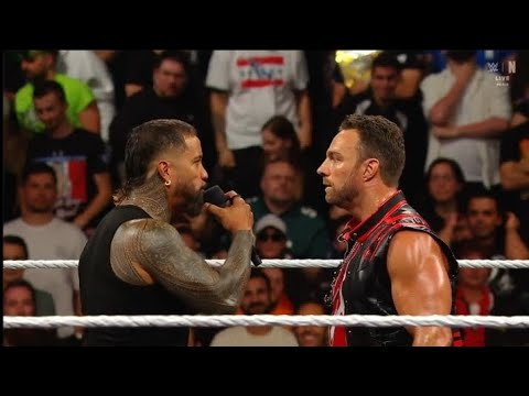 Jey Uso & LA knight segment _ WWE RAW 8 June 2026