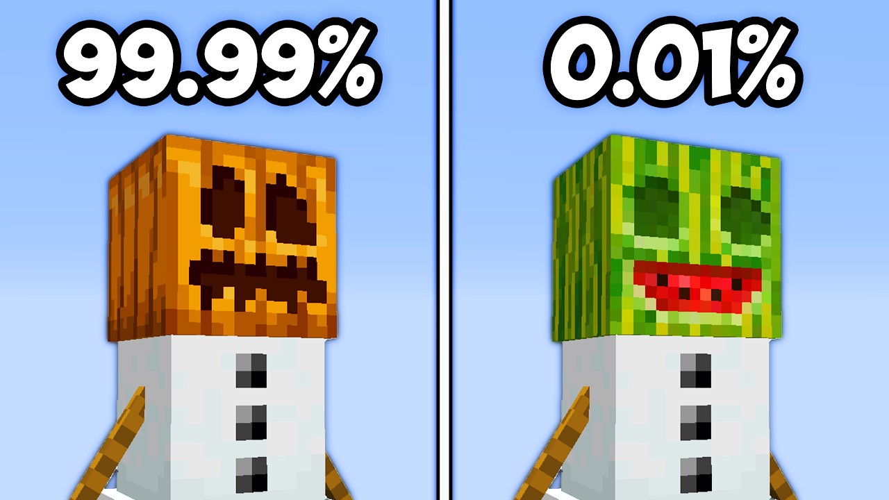 Minecraft’s Rarest Mobs! background