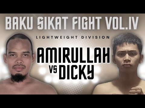 Amirullah (Syark Camp) VS Dicky (MMA Buluh Kuning) BSF Vol IV