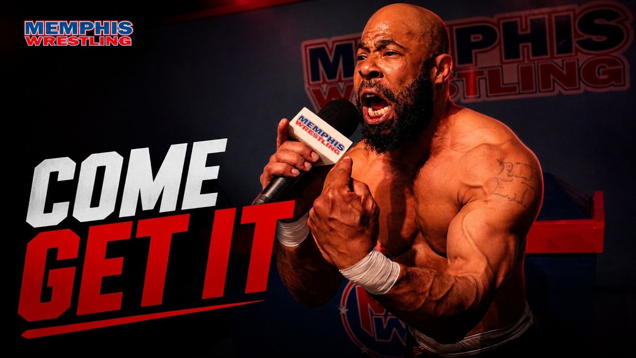 Mike Anthony vs Vybe Check | Bosby's Bounty Match | MEMPHIS WRESTLING