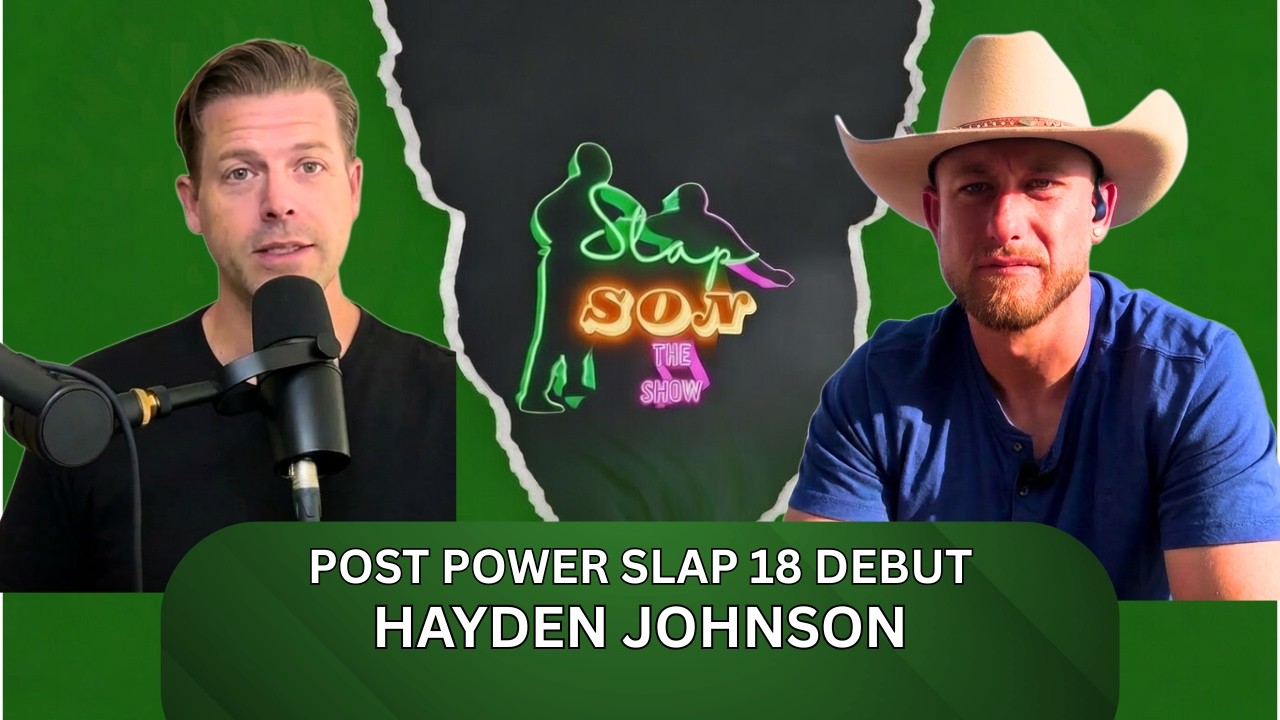 Post Power Slap 18 Debut Hayden Johnson background