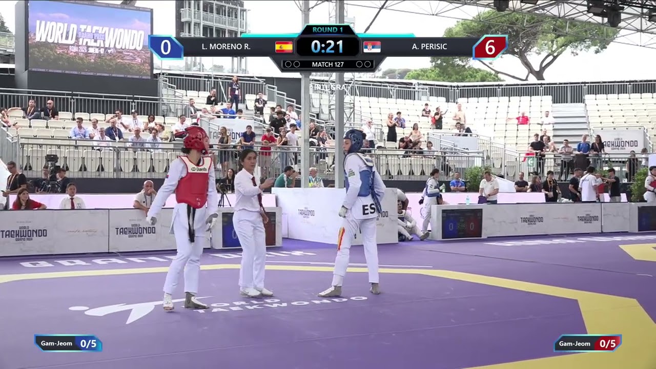 127 Quarterfinals Women 67kg ESP L MORENO R SRB A PERISIC PGM