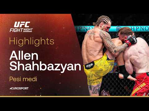 Allen vs Shahbazyan I HIGHLIGHTS I #UFCFIGHTNIGHT background