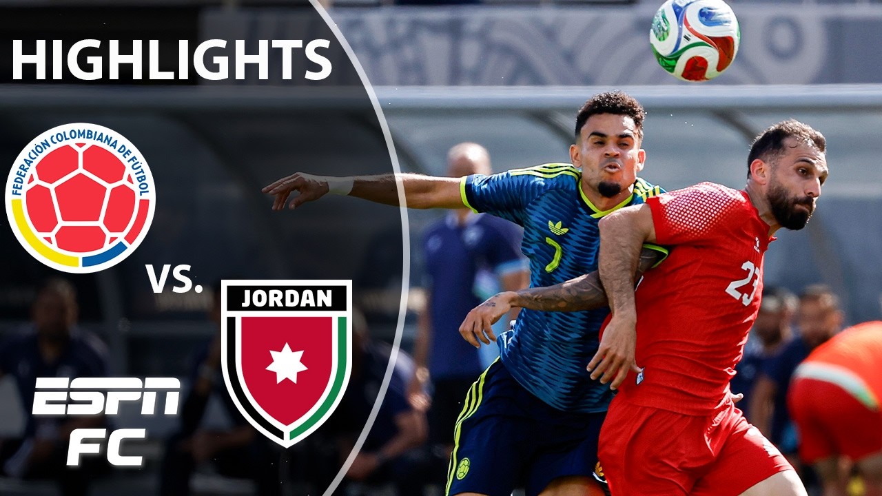 Colombia vs. Jordan | Full Game Highlights | ESPN FC backdrop