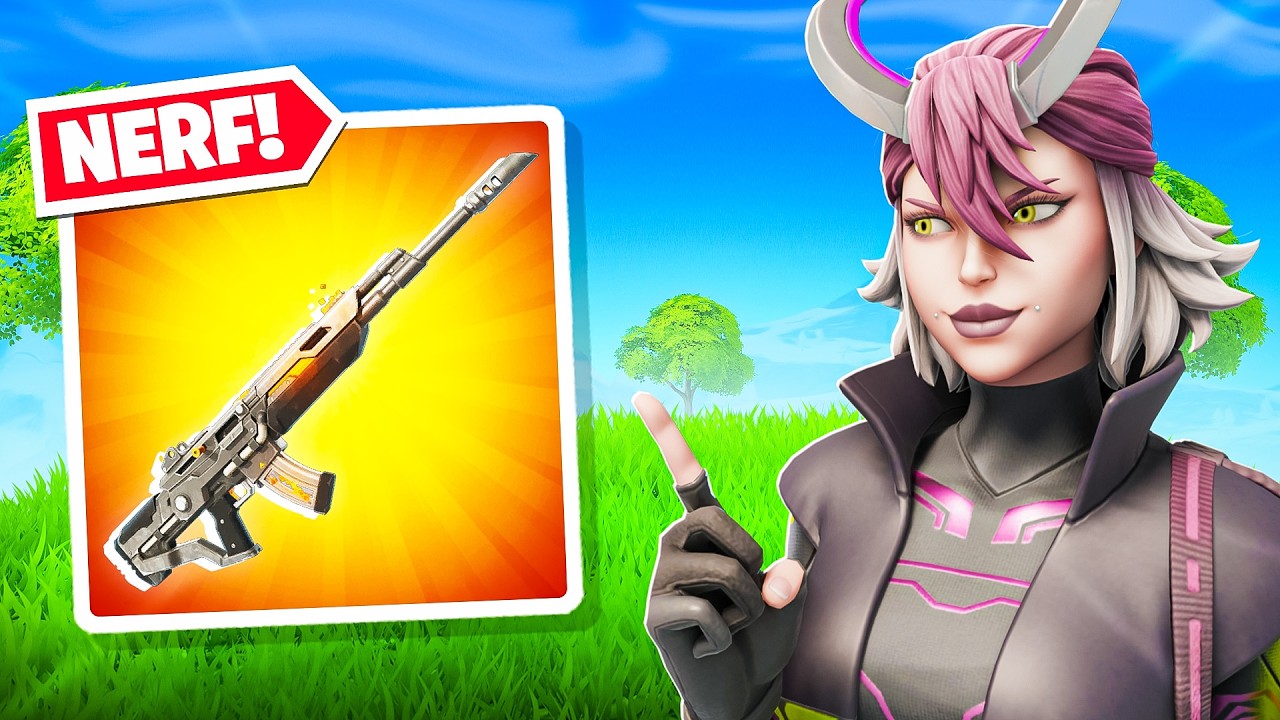 Fortnite Already Nerfed The Chaos Exploder Rifle background