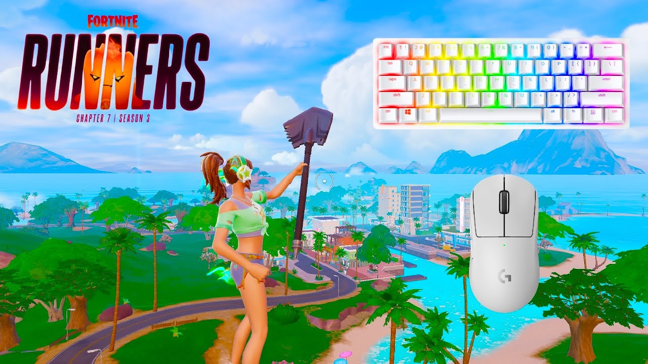 *NEW* SEASON BATTLE ROYALE 🏆SteelSeries Apex Pro TKL ASMR😴Satisfying Keyboard Fortnite 360 FPS 4K