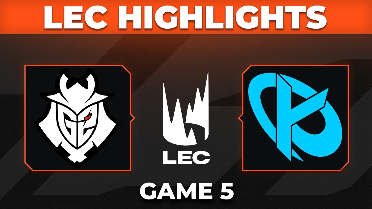 G2 vs KC Highlights Game 5 | 2026 LEC Spring Playoffs Finals | G2 Esports vs Karmine Corp by Onivia background