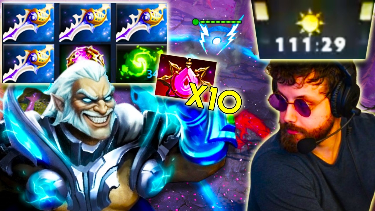 111 MINUTE WORLD RECORD DAMAGE ZEUS - Aurora vs LGD Blast Slam VII