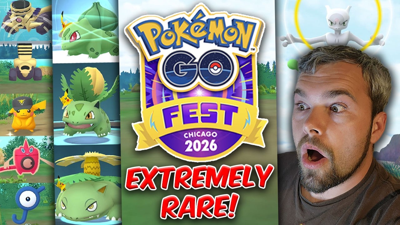 I Caught One Of The RAREST Pokémon At The Chicago GO Fest Finale! Over 12 Shinies!