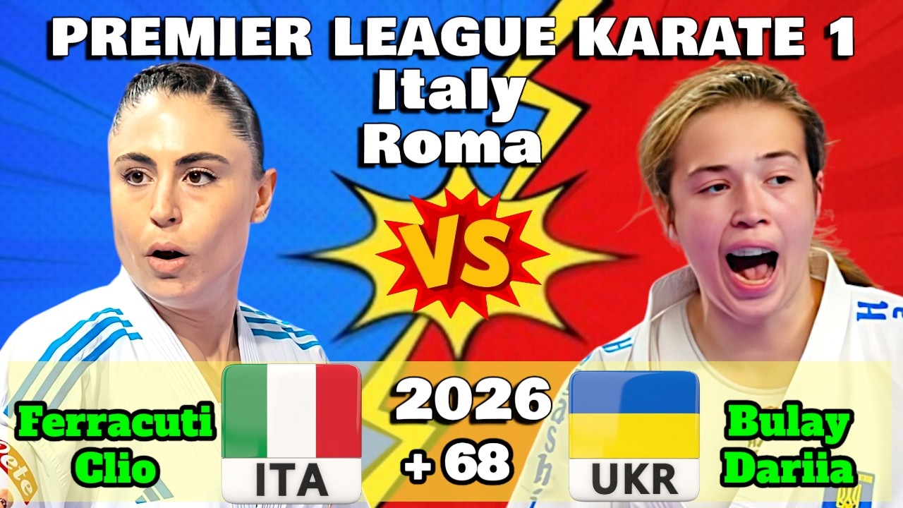 BULAY Dariia UKR 🇺🇦 vs FERRACUTI Clio ITA 🇮🇹 | 2026 Premier League Italy | Seniors +68 kg