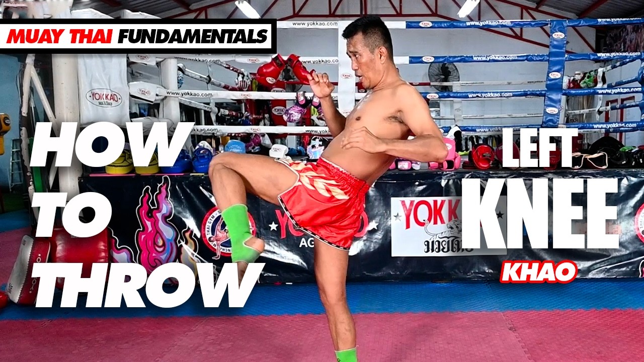 How to Throw a Left Front Knee | Muay Thai Fundamentals