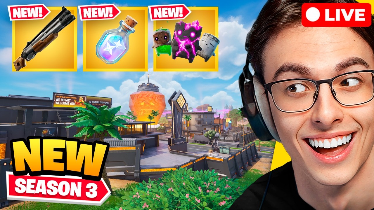🔴 LIVE! - NEW *SEASON 3* is INSANE! (Winning In Ranked Reload)