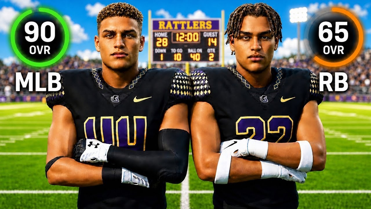 The GREATEST Twins in College Football History (FULL MOVIE)