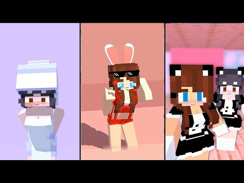 😳 Minecraft's Craziest Girls Ever! | Funny Story Animation