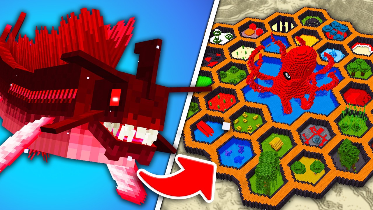 I Trapped Every SEA MONSTER in Minecraft