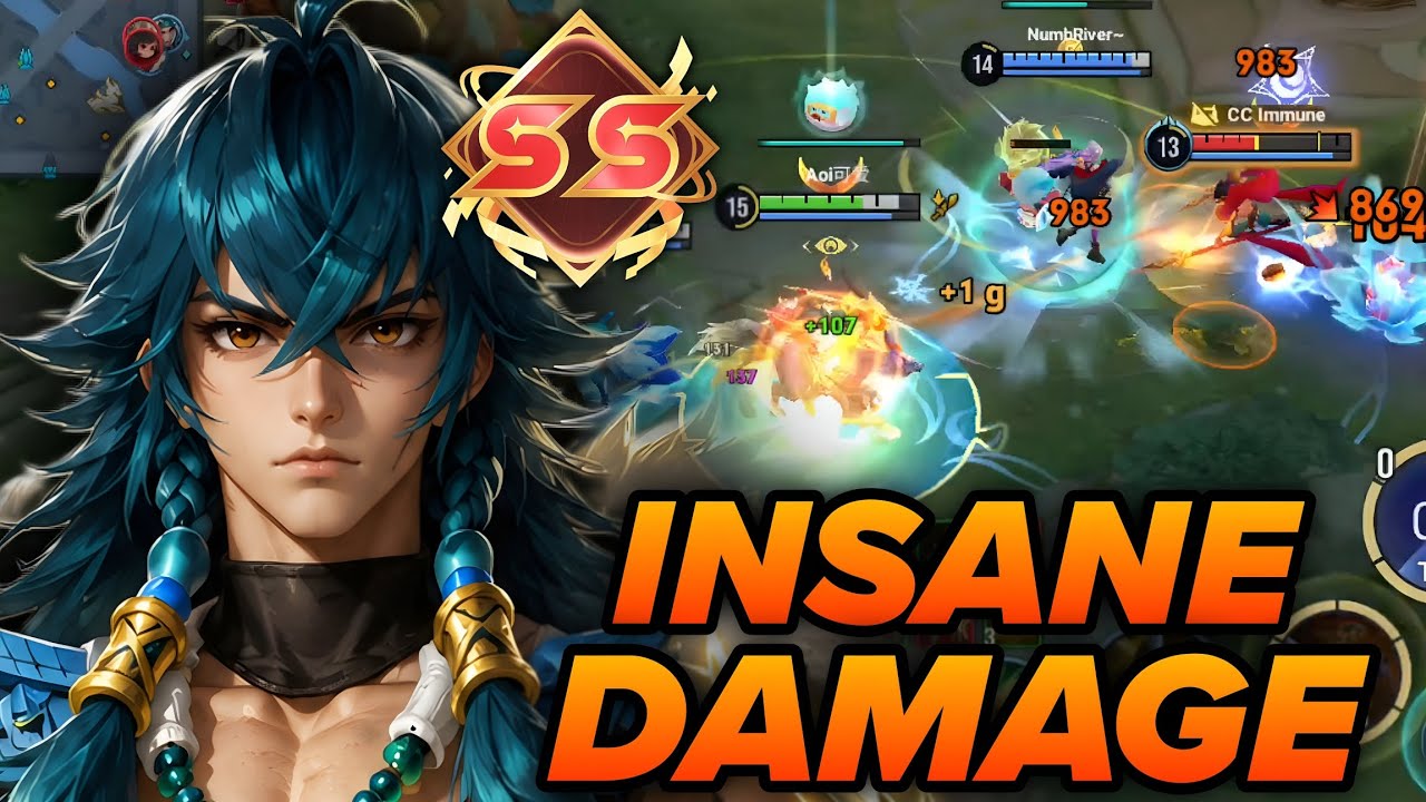 CHANO INSANE DAMAGE BUILD IN RANK MELTS ENEMIES WITH EASE! | HONOR OF KINGS
