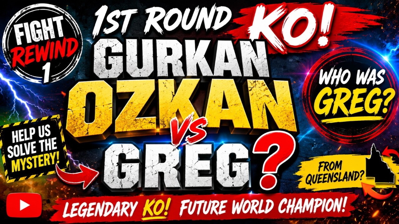 Gurkan Ozkan vs Greg ??? backdrop