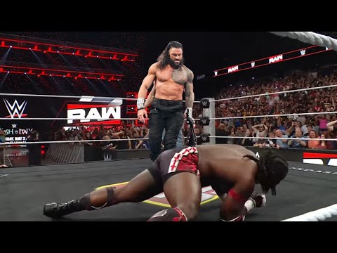 WWE 6 June 2026 Roman Reigns Vs Oba Femi Brutal Match World heavyweight championships WWE Raw 2026