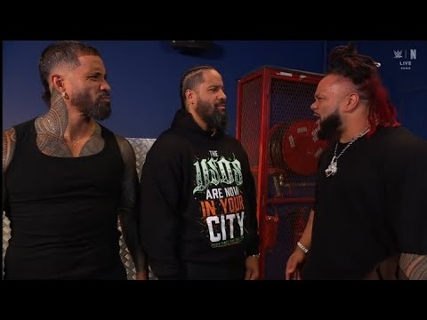 The Usos & Jacob Fatu backstage segment _ WWE RAW 8 June 2026
